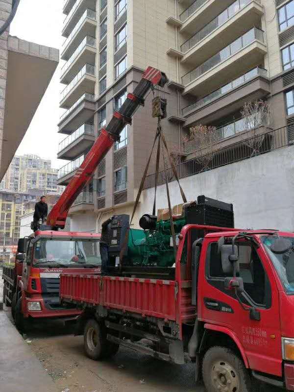 江西華寶房地產的明邦玉柴智能發(fā)電機組順利安裝完成！